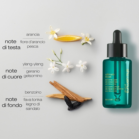 Shu Uemura Ultimate Reset olio rigenerante per capelli rovinati, trattati chimicamente