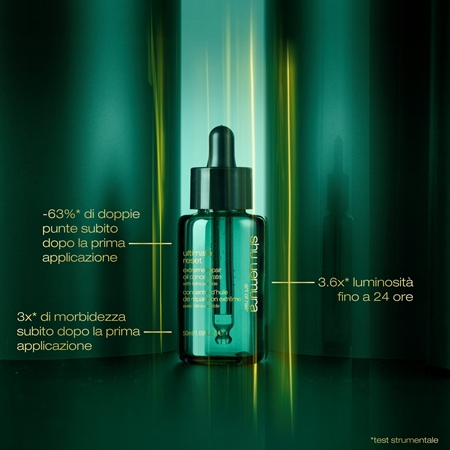 Shu Uemura Ultimate Reset olio rigenerante per capelli rovinati, trattati chimicamente