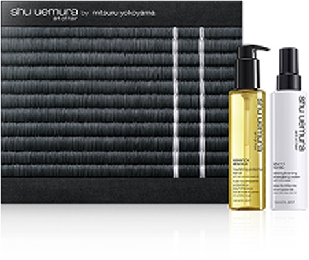 Shu Uemura Essence Absolue + Izumi Tonic zestaw upominkowy do wzmocnienia włosów i nadania im większego połysku