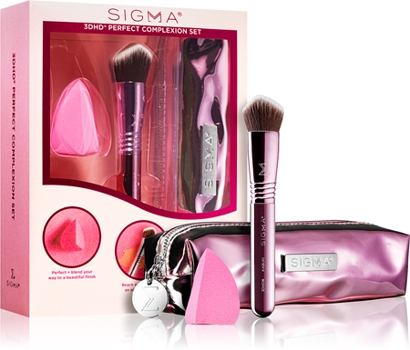 Sigma Beauty 3DHD® Perfect Complexion Set kit de pinceaux avec étui
