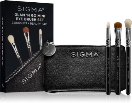 Sigma Beauty Brush Set Glam N Go Set di pennelli con custodia