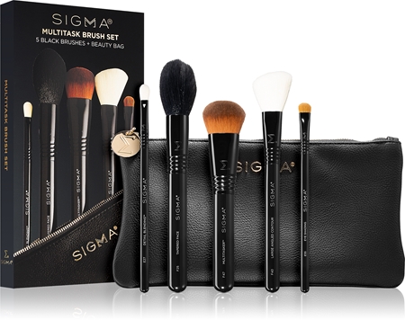 Sigma Beauty Untamed Multitask Brush Set Set čopičev s torbico