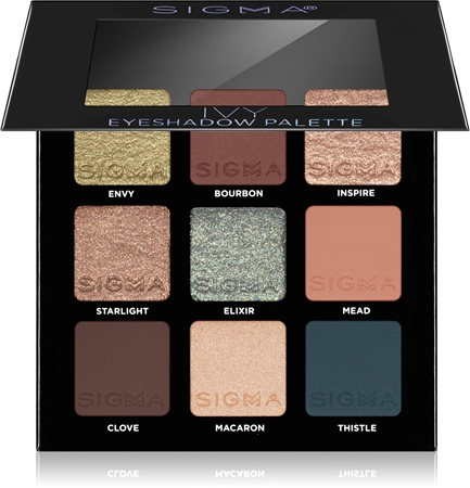 Sigma Beauty Eyeshadow Palette Ivy paleta očních stínů