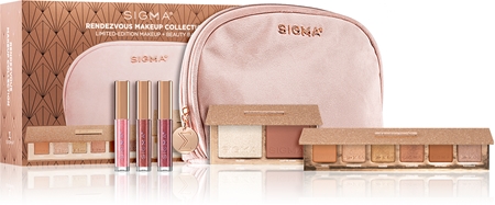 Sigma Beauty Rendezvous Makeup Collection ensemble (lèvres et joues) pour femme