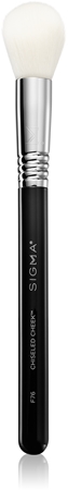 Sigma Beauty Face F76 Chiseled Cheek™ střední štětec na tekuté, krémové a pudrové produkty