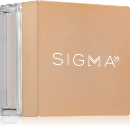 Sigma Beauty Beaming Glow Illuminating Powder poudre libre illuminatrice pour lisser la peau et réduire les pores
