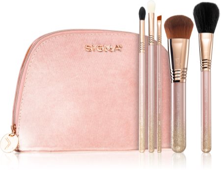 Sigma Beauty Modern Glam Brush Set Kit de pinceaux avec pochette
