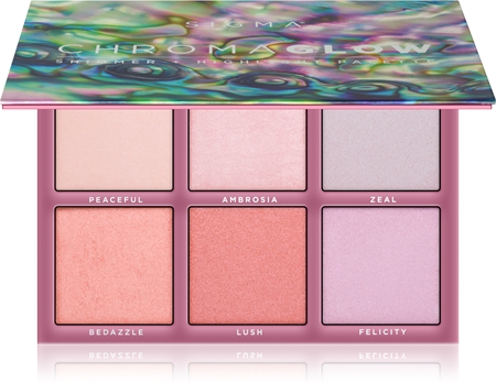 Sigma Beauty Chroma Glow paleta de iluminadores