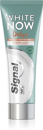 Signal White Now Detox Coconut valkaiseva hammastahna