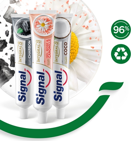 Signal Natural Elements Integral 8 Sel Rose & Camomille Toothpaste