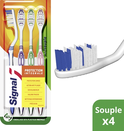 Signal Anti-Plaque Action зубні щіточки soft