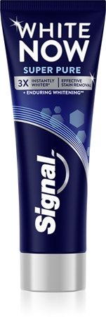 Signal White Now Men Super Pure zubní pasta pro muže s bělicím účinkem