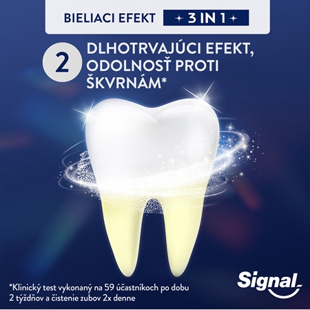 Signal White Now 3-in-1 Original zubná pasta