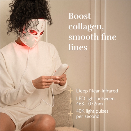 Silk'n LED&EMS Anti-Aging Mask For Face with LED and EMS technology