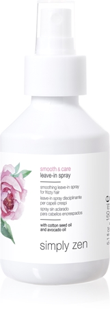 Simply Zen Smooth & Care λειαντικό σπρέι για την αντιμετώπιση του κρεπαρίσματος μαλλιών