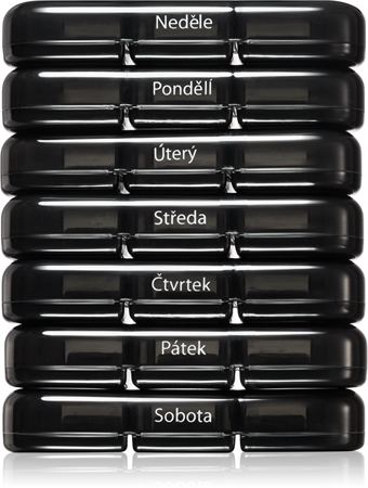 SimplyMED Dávkovač léků YHW002 Travel Max týdenní dávkovač léků