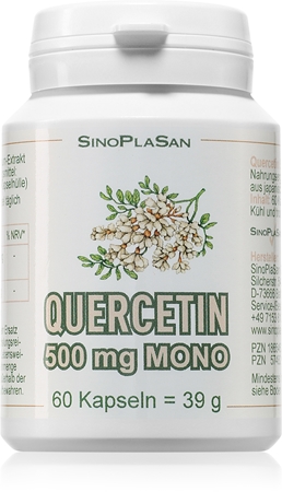SinoPlaSan Quercetin 500 mg Kapseln für Ihr Wohlbefinden