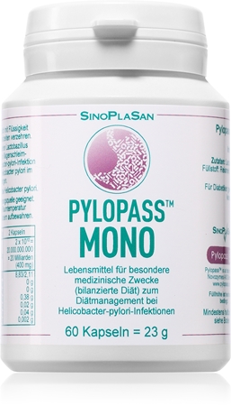 SinoPlaSan Pylopass™ MONO Kapseln mit Probiotika