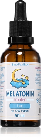 SinoPlaSan Melatonin 1 mg Tropfen bei Schlaf- und Einschlafproblemen