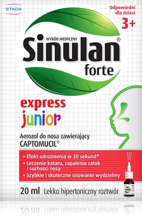 Sinulan Express Junior spray do nosa dla dzieci