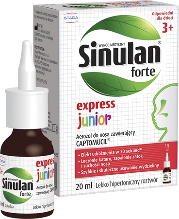 Sinulan Express Junior spray do nosa dla dzieci