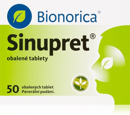 Sinupret Sinupret tablety obalené tablety při rýmě a nachlazení