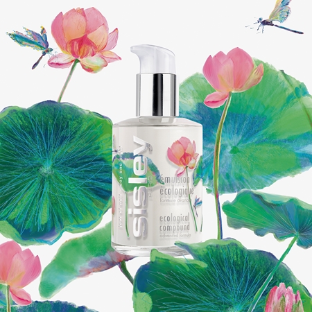 Sisley Ecological Compound Limited Edition Blissful Lotus ενυδατικό γαλάκτωμα περιορισμένη έκδοση