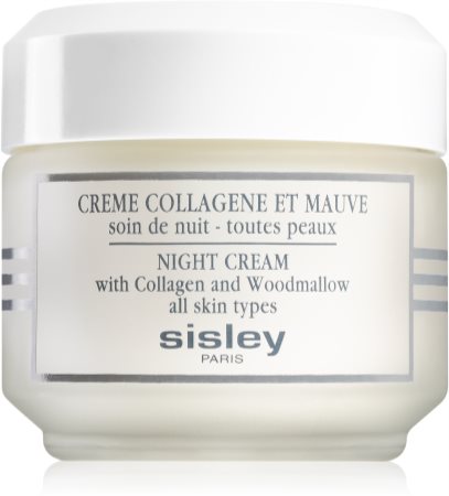 Sisley Cream and Night Nachtcreme Kollagen with festigende Woodmallow Collagen mit