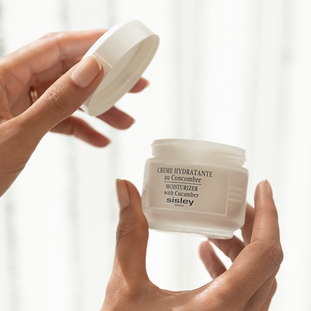 Sisley Moisturizer with Cucumber drėkinamasis kremas su agurkų ekstraktais