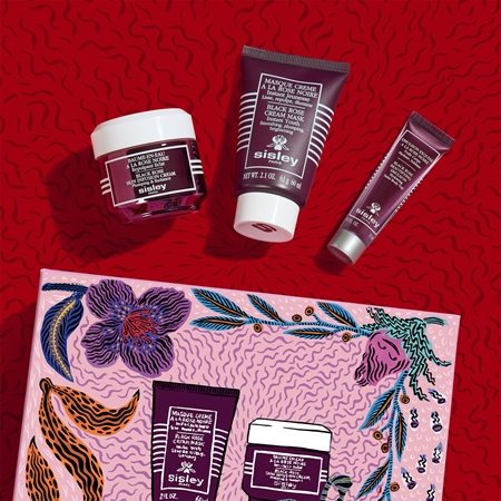 Sisley Black Rose Gift Set by Marie-Victoire de Bascher σετ δώρου για λαμπερή επιδερμίδα Περιορισμένη έκδοση