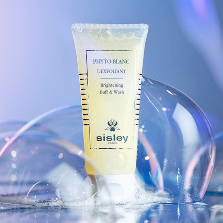Sisley Phyto-Blanc Brightening Buff and Wash απολεπιστικό τζελ για λαμπρή επιδερμίδα