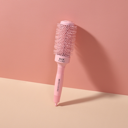 Sister Young ELIX Round Brush Cera Heat Pink Runde Haarbürste