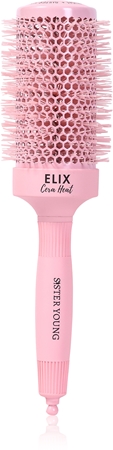 Sister Young ELIX Round Brush Cera Heat Pink brosse ronde cheveux
