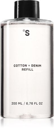 Sister's Aroma Cotton + Denim náplň do aroma difuzérů The refill comes with 5 wooden sticks.