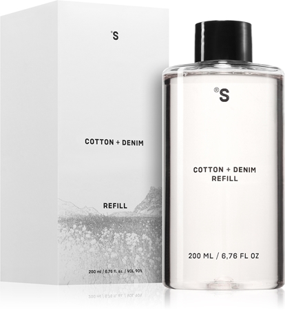 Sister's Aroma Cotton + Denim náplň do aroma difuzérů The refill comes with 5 wooden sticks.