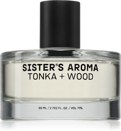 Sister's Aroma Car Perfume Tonka + Wood car air freshener