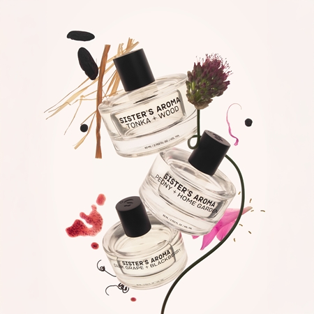 Sister's Aroma Car Perfume Dark Grape + Blackberry car air freshener