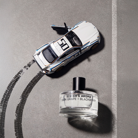 Sister's Aroma Car Perfume Dark Grape + Blackberry car air freshener