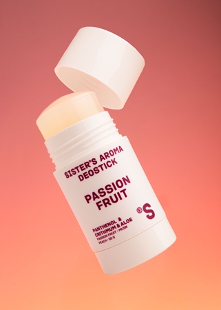 Sister's Aroma Passion Fruit Deostick Deodorant Stick against odour and sweating