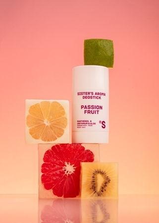 Sister's Aroma Passion Fruit Deostick Deodorant Stick against odour and sweating