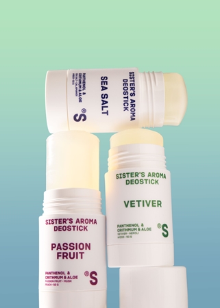 Sister's Aroma Passion Fruit Deostick Deodorant Stick against odour and sweating