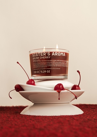 Sister's Aroma Drunk Cherry dišeča sveča