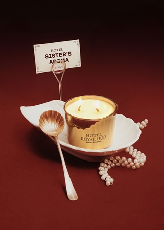 Sister's Aroma Hotel Royal Oud Duftkerze