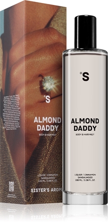 Sister's Aroma Almond Daddy Body & Hair Mist Fragrance Mist Für Körper und Haar für Damen