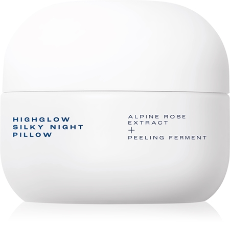 SK3N Highglow Silky Night Pillow rozjaśniający krem na noc