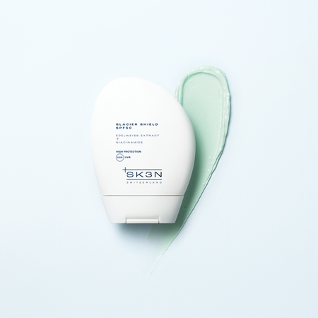 SK3N Glacier Shield SPF 50 leichtes, schützendes Fluid SPF 50