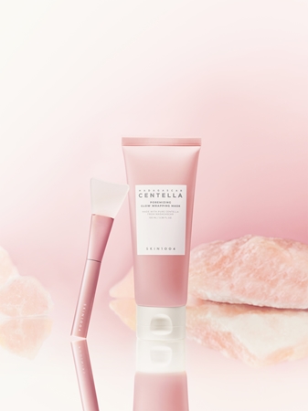 SKIN1004 Madagascar Centella Poremizing Glow Weapping Mask Mirdzuma maska ar nogludinošu un poras mazinošu efektu