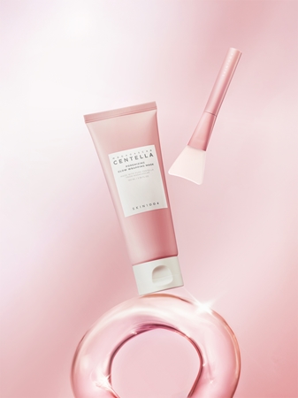 SKIN1004 Madagascar Centella Poremizing Glow Weapping Mask Mirdzuma maska ar nogludinošu un poras mazinošu efektu