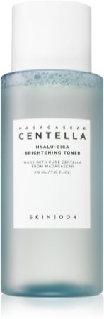 SKIN1004 Madagascar Centella Hyalu-Cica Brightening Toner tónico esfoliante suave para iluminação e hidratação