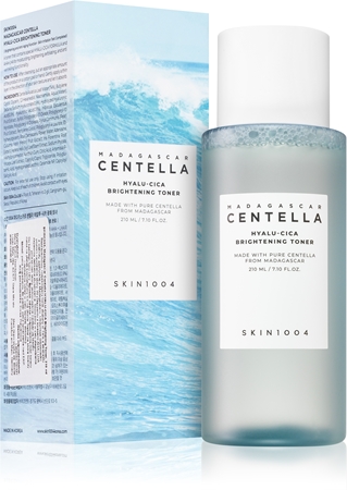 SKIN1004 Madagascar Centella Hyalu-Cica Brightening Toner lotion tonique exfoliante douce éclat et hydratation